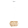 LEDTM® MINORCA 01730 Boho Κρεμαστό Φωτιστικό Οροφής με Ντουί 1 x E27 AC 220-240V IP20 - Μπεζ - Μ35 x Π35 x Y23cm - Image 4