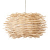 LEDTM® MINORCA 01730 Boho Κρεμαστό Φωτιστικό Οροφής με Ντουί 1 x E27 AC 220-240V IP20 - Μπεζ - Μ35 x Π35 x Y23cm - Image 5