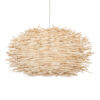 LEDTM® MINORCA 01731 Boho Κρεμαστό Φωτιστικό Οροφής με Ντουί 1 x E27 AC 220-240V IP20 - Μπεζ - Μ60 x Π60 x Y35cm - Image 5