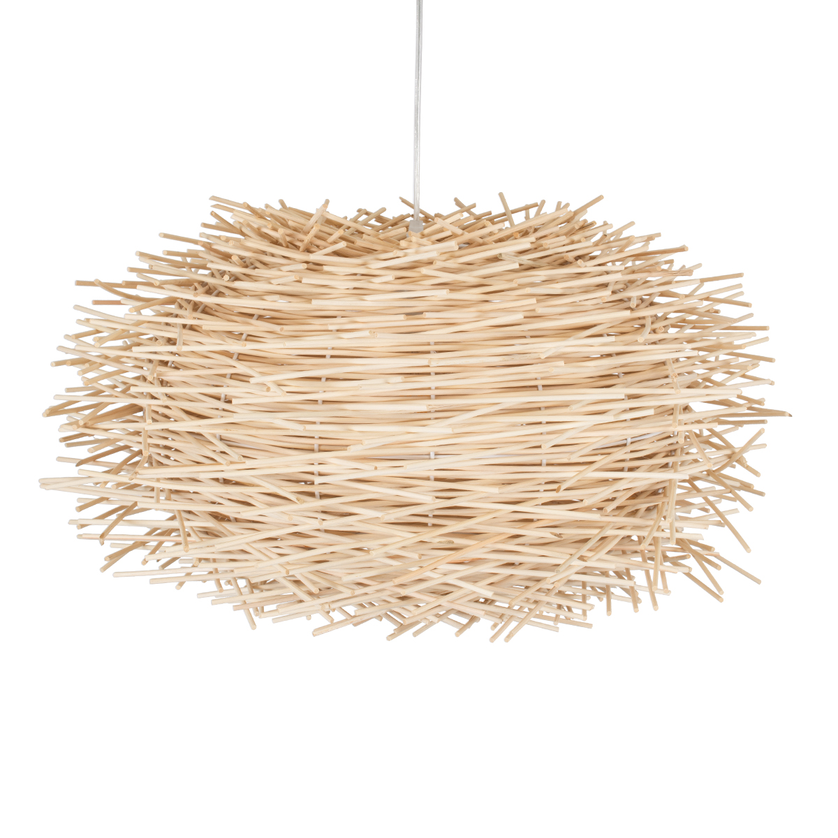 LEDTM® MINORCA 01731 Boho Κρεμαστό Φωτιστικό Οροφής με Ντουί 1 x E27 AC 220-240V IP20 - Μπεζ - Μ60 x Π60 x Y35cm - Image 7