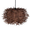 LEDTM® MINORCA 01732 Boho Κρεμαστό Φωτιστικό Οροφής με Ντουί 1 x E27 AC 220-240V IP20 - Καφέ - Μ30 x Π30 x Υ18cm - Image 7