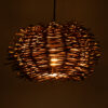 LEDTM® MINORCA 01733 Boho Κρεμαστό Φωτιστικό Οροφής με Ντουί 1 x E27 AC 220-240V IP20 - Καφέ - Μ35 x Π35 x Υ23cm - Image 3