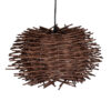 LEDTM® MINORCA 01733 Boho Κρεμαστό Φωτιστικό Οροφής με Ντουί 1 x E27 AC 220-240V IP20 - Καφέ - Μ35 x Π35 x Υ23cm - Image 7