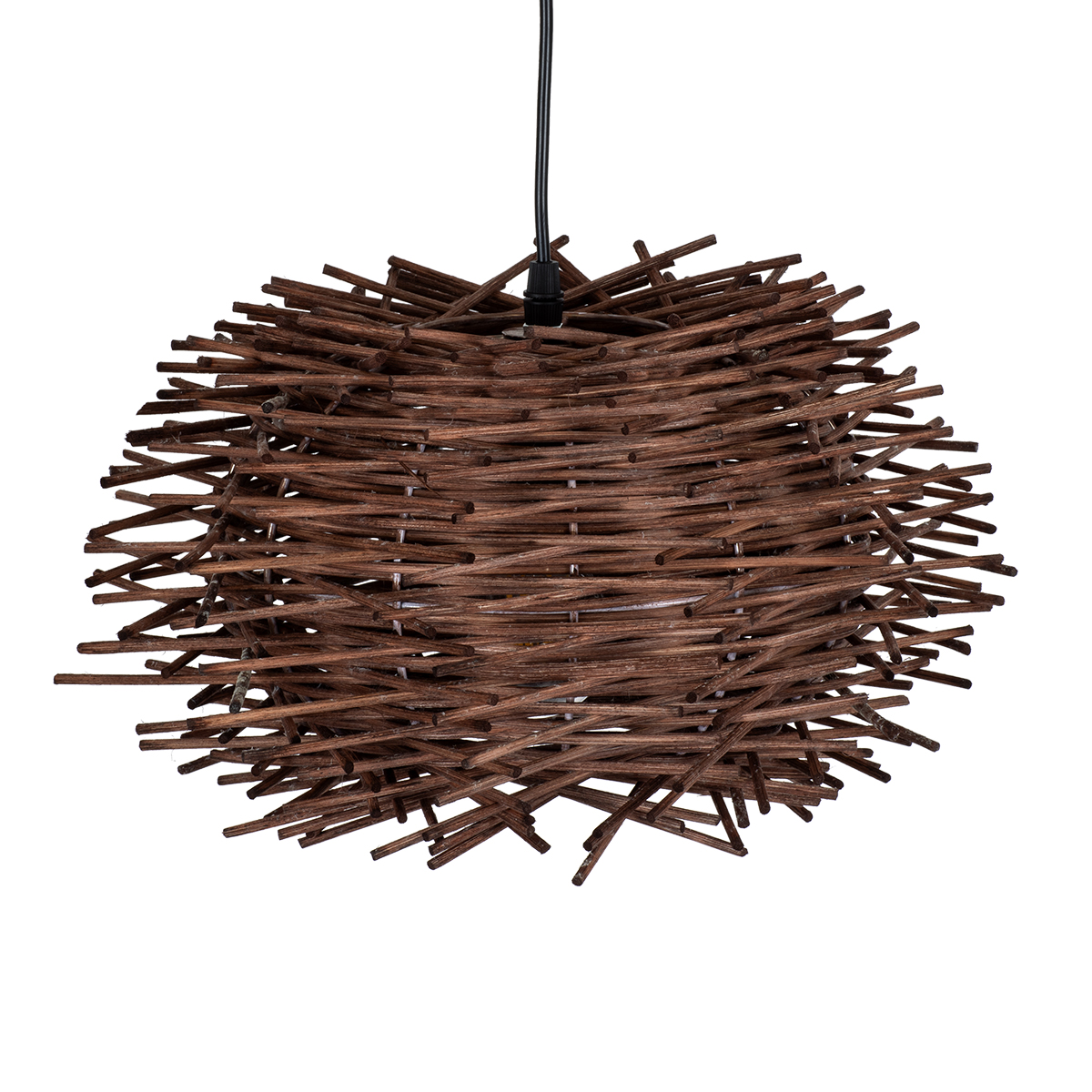 LEDTM® MINORCA 01733 Boho Κρεμαστό Φωτιστικό Οροφής με Ντουί 1 x E27 AC 220-240V IP20 - Καφέ - Μ35 x Π35 x Υ23cm - Image 7