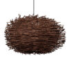 LEDTM® MINORCA 01734 Boho Κρεμαστό Φωτιστικό Οροφής με Ντουί 1 x E27 AC 220-240V IP20 - Καφέ - Μ60 x Π60 x Y35cm - Image 6