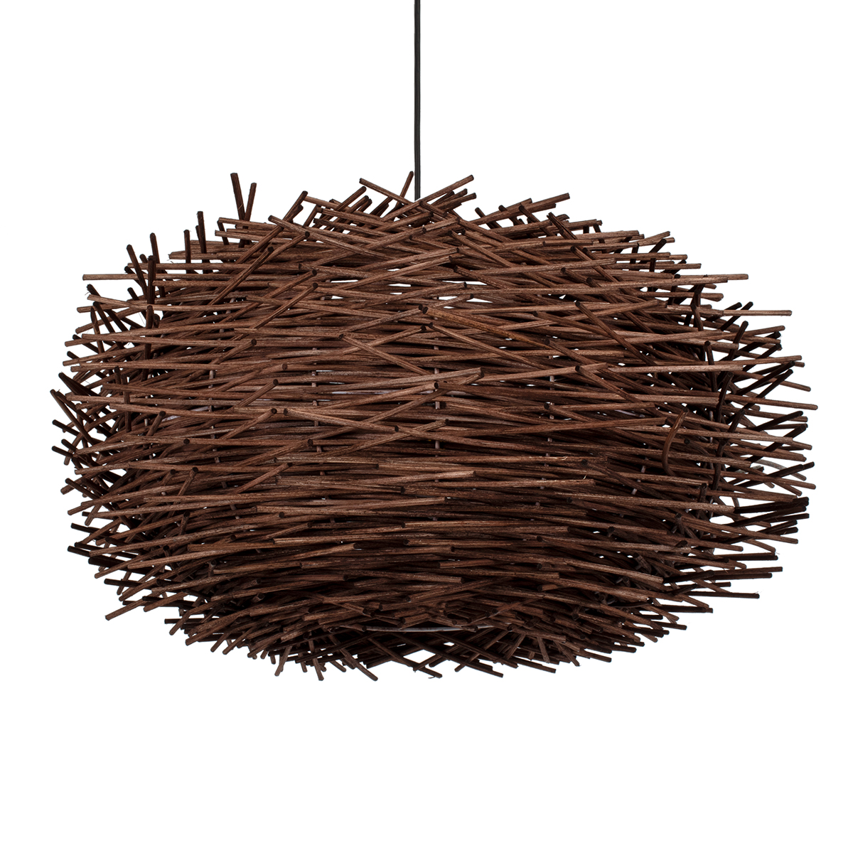 LEDTM® MINORCA 01734 Boho Κρεμαστό Φωτιστικό Οροφής με Ντουί 1 x E27 AC 220-240V IP20 - Καφέ - Μ60 x Π60 x Y35cm - Image 6