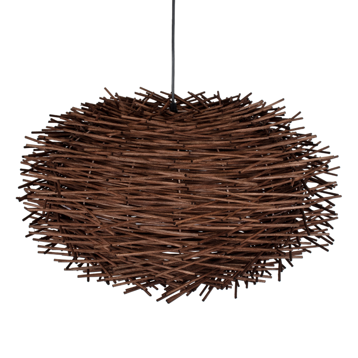 LEDTM® MINORCA 01734 Boho Κρεμαστό Φωτιστικό Οροφής με Ντουί 1 x E27 AC 220-240V IP20 - Καφέ - Μ60 x Π60 x Y35cm - Image 7