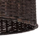 LEDTM® BORA-BORA 01736 Boho Κρεμαστό Φωτιστικό Οροφής με Ντουί 1 x E27 AC 220-240V IP20 - Καφέ - Μ42 x Π42 x Y44cm - Image 9