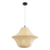 LEDTM® JUNIPER 01737 Boho Κρεμαστό Φωτιστικό Οροφής με Ντουί 1 x E27 AC 220-240V IP20 - Μπεζ - Μ45 x Π45 x Υ40cm - Image 4