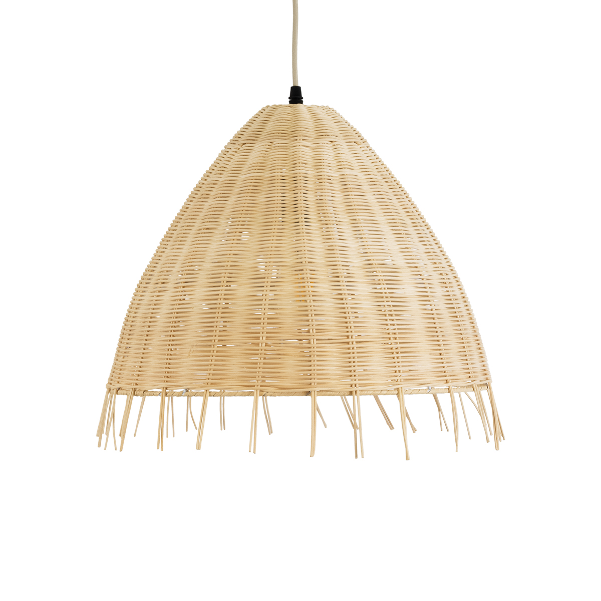 LEDTM® AQUATIC 01742 Boho Κρεμαστό Φωτιστικό Οροφής με Ντουί 1 x E27 AC 220-240V IP20 - Μπεζ - Μ40 x Π40 x Υ36cm - Image 5