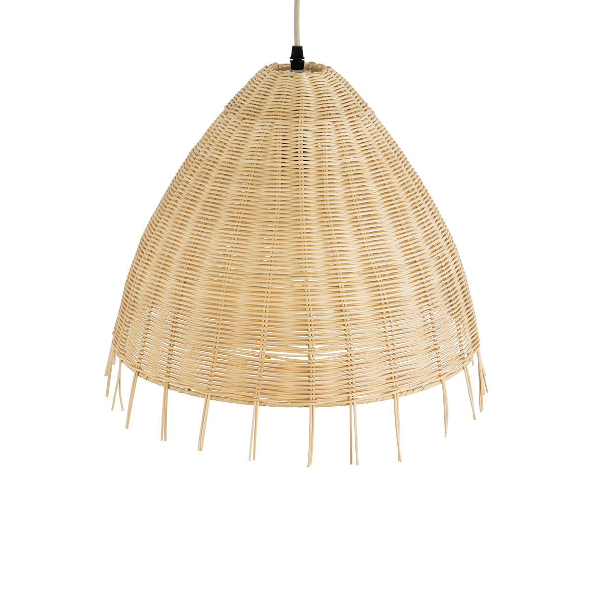 LEDTM® AQUATIC 01742 Boho Κρεμαστό Φωτιστικό Οροφής με Ντουί 1 x E27 AC 220-240V IP20 - Μπεζ - Μ40 x Π40 x Υ36cm - Image 7