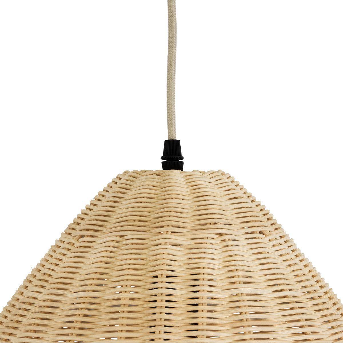 LEDTM® AQUATIC 01742 Boho Κρεμαστό Φωτιστικό Οροφής με Ντουί 1 x E27 AC 220-240V IP20 - Μπεζ - Μ40 x Π40 x Υ36cm - Image 8