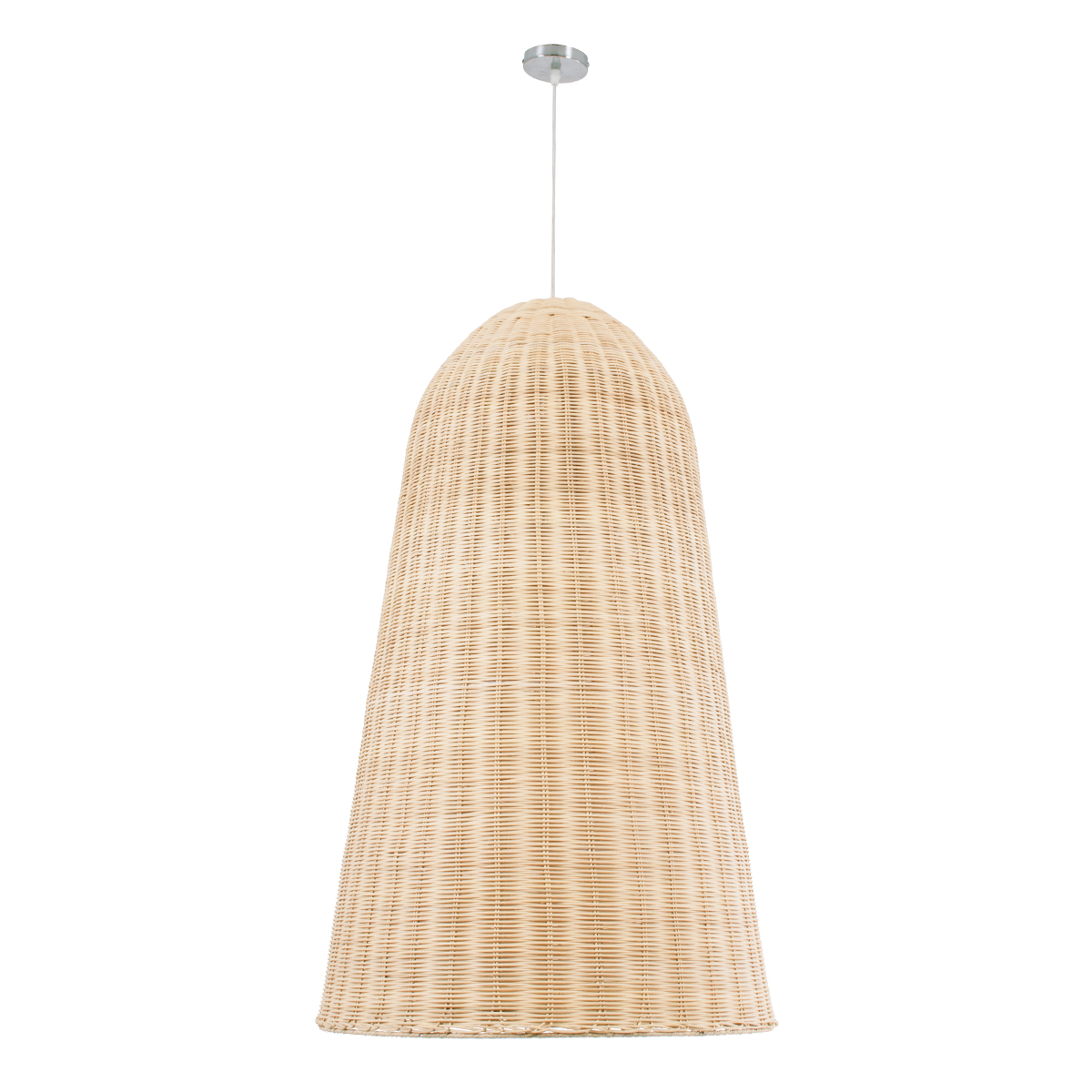 LEDTM® FAROL 01746 Boho Κρεμαστό Φωτιστικό Οροφής με Ντουί 1 x E27 AC 220-240V IP20 - Μπεζ - Μ60 x Π60 x Y100cm - Image 4
