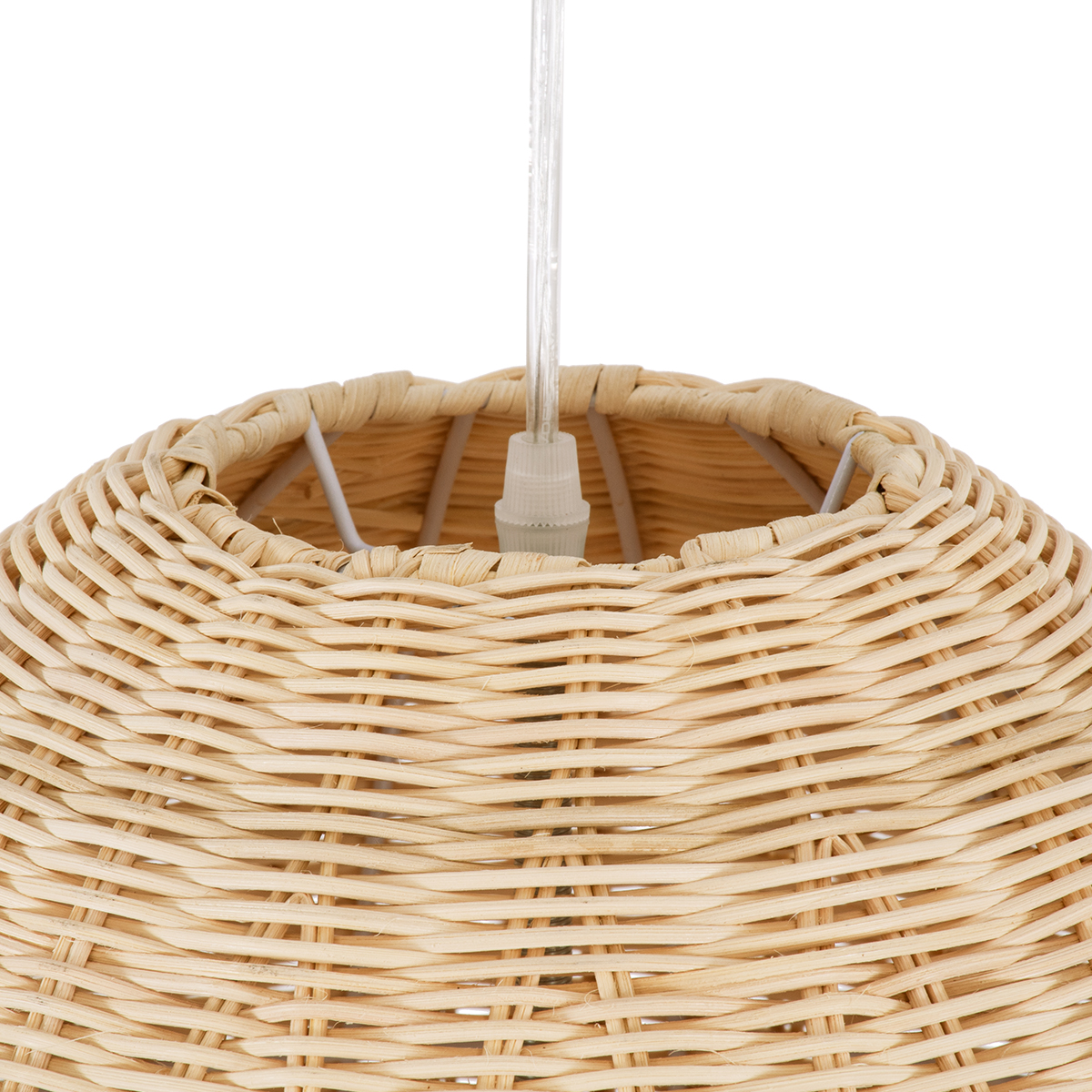 LEDTM® FAROL 01746 Boho Κρεμαστό Φωτιστικό Οροφής με Ντουί 1 x E27 AC 220-240V IP20 - Μπεζ - Μ60 x Π60 x Y100cm - Image 8