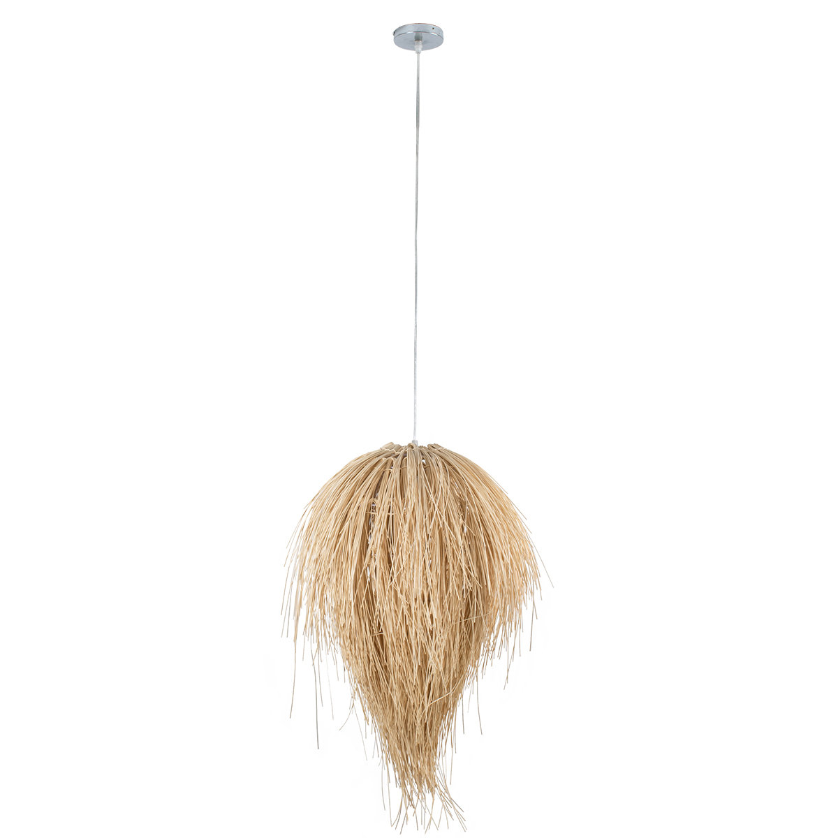 LEDTM® ARCHIPELAGO 01749 Boho Κρεμαστό Φωτιστικό Οροφής με Ντουί 1 x E27 AC 220-240V IP20 - Μπεζ - Μ40 x Π40 x Υ63cm - Image 4