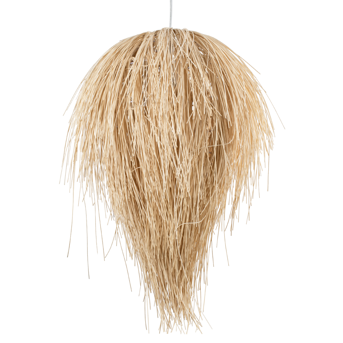LEDTM® ARCHIPELAGO 01749 Boho Κρεμαστό Φωτιστικό Οροφής με Ντουί 1 x E27 AC 220-240V IP20 - Μπεζ - Μ40 x Π40 x Υ63cm - Image 6