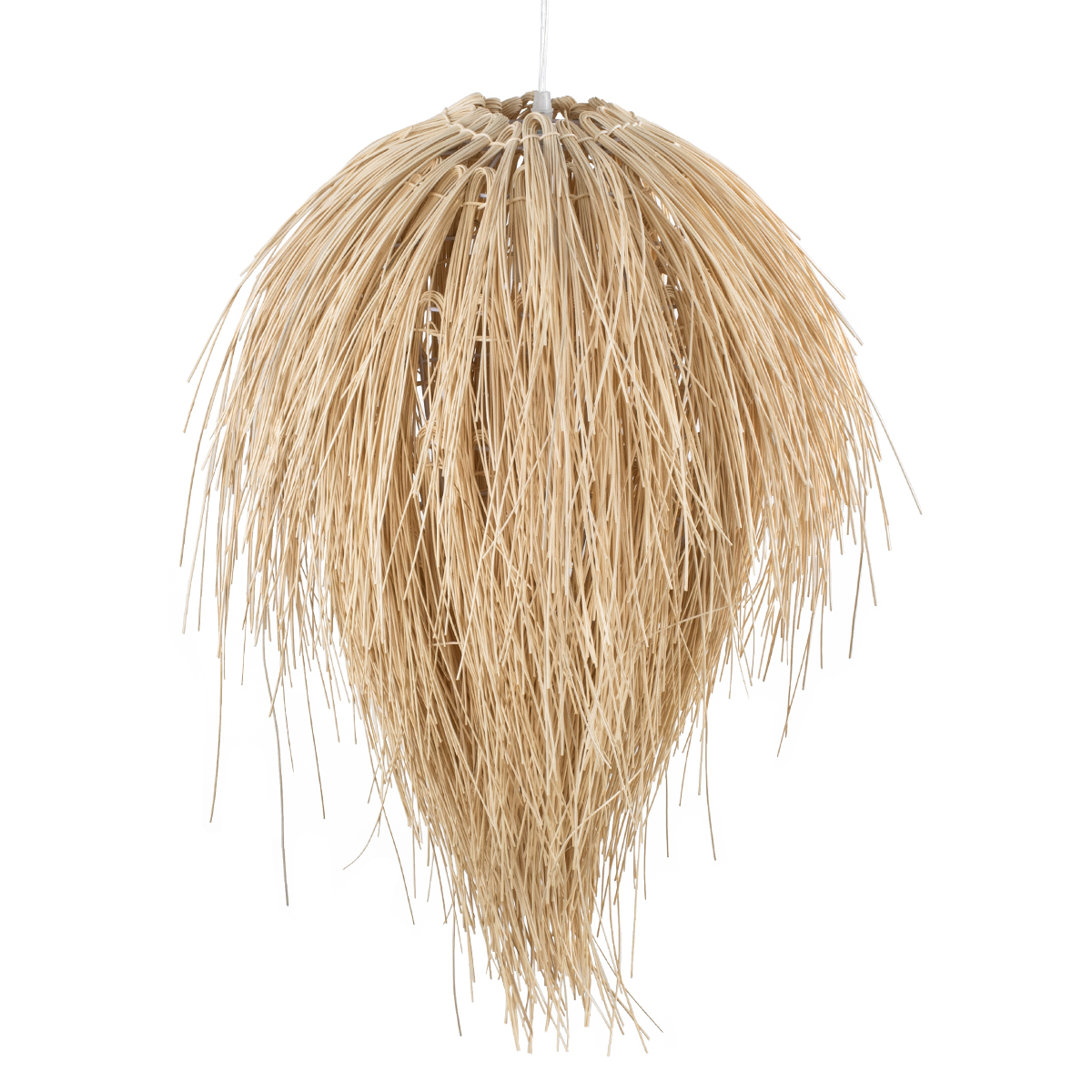 LEDTM® ARCHIPELAGO 01749 Boho Κρεμαστό Φωτιστικό Οροφής με Ντουί 1 x E27 AC 220-240V IP20 - Μπεζ - Μ40 x Π40 x Υ63cm - Image 7