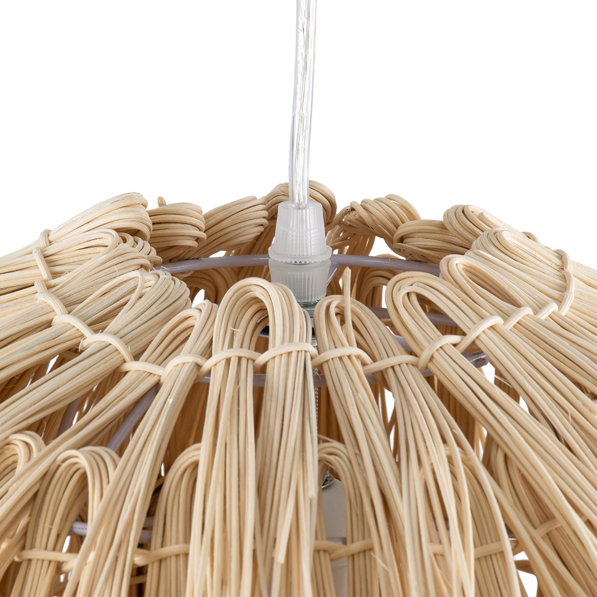 LEDTM® ARCHIPELAGO 01749 Boho Κρεμαστό Φωτιστικό Οροφής με Ντουί 1 x E27 AC 220-240V IP20 - Μπεζ - Μ40 x Π40 x Υ63cm - Image 8