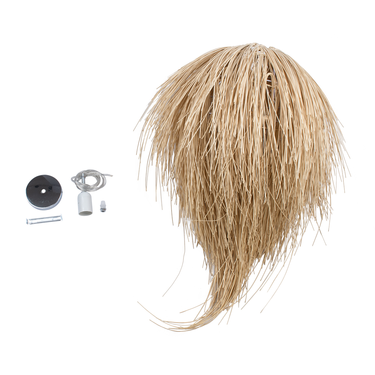 LEDTM® ARCHIPELAGO 01749 Boho Κρεμαστό Φωτιστικό Οροφής με Ντουί 1 x E27 AC 220-240V IP20 - Μπεζ - Μ40 x Π40 x Υ63cm - Image 10