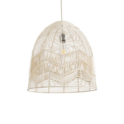 Alternative view of LEDTM® ALOHA 01751 Boho Κρεμαστό Φωτιστικό Οροφής με Ντουί 1 x E27 AC 220-240V IP20 - Μπεζ - Μ45 x Π45 x Υ48cm