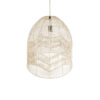 LEDTM® ALOHA 01751 Boho Κρεμαστό Φωτιστικό Οροφής με Ντουί 1 x E27 AC 220-240V IP20 - Μπεζ - Μ45 x Π45 x Υ48cm - Image 7