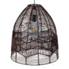 LEDTM® ALOHA 01752 Boho Κρεμαστό Φωτιστικό Οροφής με Ντουί 1 x E27 AC 220-240V IP20 - Καφέ - Μ45 x Π45 x Υ48cm - Image 7