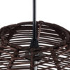 LEDTM® ALOHA 01752 Boho Κρεμαστό Φωτιστικό Οροφής με Ντουί 1 x E27 AC 220-240V IP20 - Καφέ - Μ45 x Π45 x Υ48cm - Image 8
