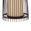 LEDTM® AZORES 01754 Boho Επιδαπέδιο Φωτιστικό με Ντουί 1 x E27 AC 220-240V IP20 - Καφέ & Μπεζ - Μ30 x Π30 x Υ90cm - Image 7