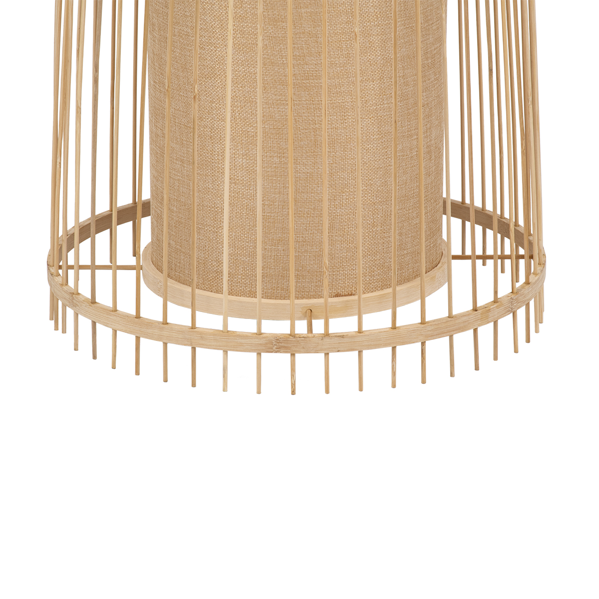 LEDTM® AZORES 01755 Boho Επιδαπέδιο Φωτιστικό με Ντουί 1 x E27 AC 220-240V IP20 - Μπεζ - Μ40 x Π40 x Υ150cm - Image 7