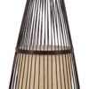 LEDTM® AZORES 01756 Boho Επιδαπέδιο Φωτιστικό με Ντουί 1 x E27 AC 220-240V IP20 - Καφέ & Μπεζ - Μ40 x Π40 x Υ150cm - Image 6