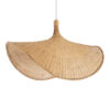 LEDTM® CUBA 01767 Boho Κρεμαστό Φωτιστικό Οροφής με Ντουί 1 x E27 AC 220-240V IP20 - Μπεζ - Μ80 x Π80 x Υ49cm - Image 5