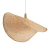 LEDTM® CUBA 01767 Boho Κρεμαστό Φωτιστικό Οροφής με Ντουί 1 x E27 AC 220-240V IP20 - Μπεζ - Μ80 x Π80 x Υ49cm - Image 6
