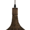 LEDTM® CUBA 01768 Boho Κρεμαστό Φωτιστικό Οροφής με Ντουί 1 x E27 AC 220-240V IP20 - Καφέ - Μ80 x Π80 x Υ49cm - Image 10
