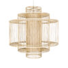 LEDTM® HIBISCUS 01780 Boho Κρεμαστό Φωτιστικό Οροφής με Ντουί 1 x E27 AC 220-240V IP20 - Μπεζ - Μ100 x Π100 x Y100cm - Image 5