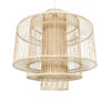 LEDTM® HIBISCUS 01780 Boho Κρεμαστό Φωτιστικό Οροφής με Ντουί 1 x E27 AC 220-240V IP20 - Μπεζ - Μ100 x Π100 x Y100cm - Image 6