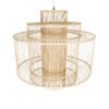 LEDTM® HIBISCUS 01780 Boho Κρεμαστό Φωτιστικό Οροφής με Ντουί 1 x E27 AC 220-240V IP20 - Μπεζ - Μ100 x Π100 x Y100cm - Image 7