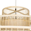 LEDTM® HIBISCUS 01780 Boho Κρεμαστό Φωτιστικό Οροφής με Ντουί 1 x E27 AC 220-240V IP20 - Μπεζ - Μ100 x Π100 x Y100cm - Image 8