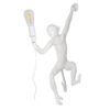 LEDTM® APES 01805 Μοντέρνο Φωτιστικό Τοίχου - Απλίκα με Ντουί 1 x E27 AC 220-240V IP20 - Λευκό - Μ34 x Π31 x Υ61cm - Image 4