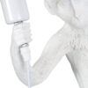 LEDTM® APES 01805 Μοντέρνο Φωτιστικό Τοίχου - Απλίκα με Ντουί 1 x E27 AC 220-240V IP20 - Λευκό - Μ34 x Π31 x Υ61cm - Image 7