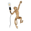 LEDTM® APES 01806 Μοντέρνο Φωτιστικό Τοίχου - Απλίκα με Ντουί 1 x E27 AC 220-240V IP20 - Χρυσό & Μαύρο - Μ34 x Π31 x Υ61cm - Image 4
