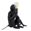 LEDTM® APES 01807 Μοντέρνο Επιτραπέζιο Φωτιστικό Πορτατίφ με Ντουί 1 x E27 AC 220-240V IP20 - Μαύρο - Μ30 x Π27 x Υ30cm - Image 5