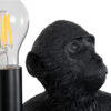 LEDTM® APES 01807 Μοντέρνο Επιτραπέζιο Φωτιστικό Πορτατίφ με Ντουί 1 x E27 AC 220-240V IP20 - Μαύρο - Μ30 x Π27 x Υ30cm - Image 6