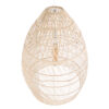 LEDTM® MALIBU 01811 Boho Κρεμαστό Φωτιστικό Οροφής με Ντουί 1 x E27 AC 220-240V IP20 - Μπεζ - Μ76 x Π76 x Υ100cm - Image 8