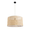 LEDTM® YOTTO 01822 Boho Κρεμαστό Φωτιστικό Οροφής με Ντουί 1 x E27 AC 220-240V IP20 - Μπεζ - Μ55 x Π55 x Y30cm - Image 4