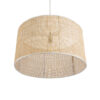 LEDTM® YOTTO 01822 Boho Κρεμαστό Φωτιστικό Οροφής με Ντουί 1 x E27 AC 220-240V IP20 - Μπεζ - Μ55 x Π55 x Y30cm - Image 6