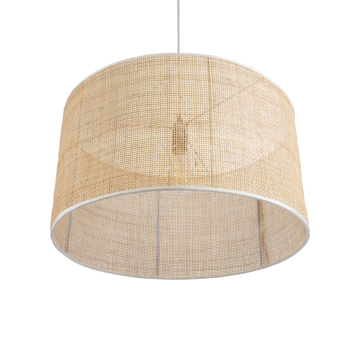 LEDTM® YOTTO 01822 Boho Κρεμαστό Φωτιστικό Οροφής με Ντουί 1 x E27 AC 220-240V IP20 - Μπεζ - Μ55 x Π55 x Y30cm - Image 6