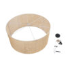 LEDTM® YOTTO 01823 Boho Κρεμαστό Φωτιστικό Οροφής με Ντουί 3 x E27 AC 220-240V IP20 - Μπεζ - Μ90 x Π90 x Υ40cm - Image 10