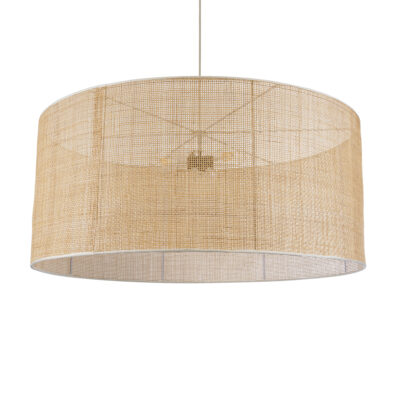 Alternative view of LEDTM® YOTTO 01823 Boho Κρεμαστό Φωτιστικό Οροφής με Ντουί 3 x E27 AC 220-240V IP20 - Μπεζ - Μ90 x Π90 x Υ40cm