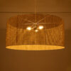 LEDTM® YOTTO 01823 Boho Κρεμαστό Φωτιστικό Οροφής με Ντουί 3 x E27 AC 220-240V IP20 - Μπεζ - Μ90 x Π90 x Υ40cm - Image 3