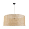 LEDTM® YOTTO 01823 Boho Κρεμαστό Φωτιστικό Οροφής με Ντουί 3 x E27 AC 220-240V IP20 - Μπεζ - Μ90 x Π90 x Υ40cm - Image 4
